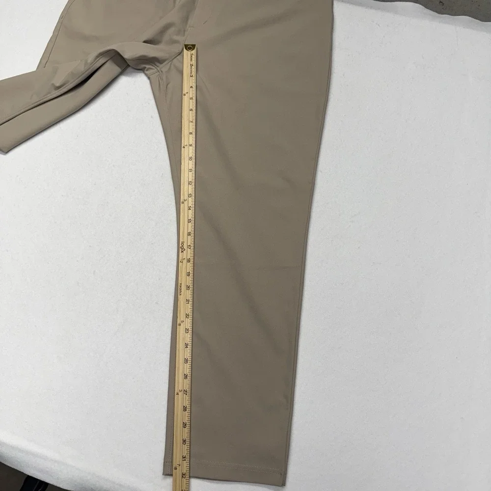 Public Rec Men's Performance Pants 40x32 Khaki Stretch 5 Pocket Casual Golf